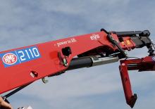 Hydraulic loading cranes HMF 2110-L3-MC