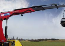 Hydraulic loading cranes HMF 2130-T5-RCS