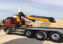 Hydraulic loading cranes Effer 215 2S