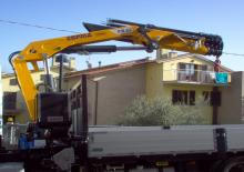 Hydraulic loading cranes COPMA 2000 218.5sc