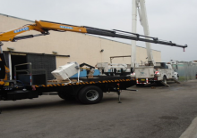 Hydraulic loading cranes Effer 220 6S