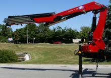 Hydraulic loading cranes HMF 2200-K3