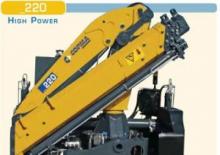 Hydraulic loading cranes COPMA 2000 220.6sc