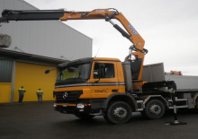 Hydraulic loading cranes Effer 225 2S