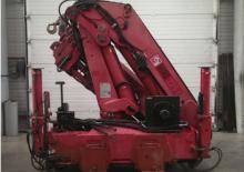 Hydraulic loading cranes Hiab 225 E-3 Jib 65 X-2