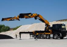 Hydraulic loading cranes Effer 2255 8S