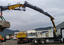 Hydraulic loading cranes COPMA 2000 228.2