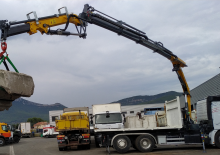 Hydraulic loading cranes COPMA 2000 228.4