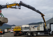 Hydraulic loading cranes COPMA 2000 228.4 J3