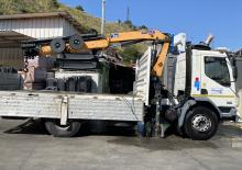 Hydraulic loading cranes COPMA 2000 230.4 J 2