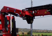 Hydraulic loading cranes HMF 2420-K4