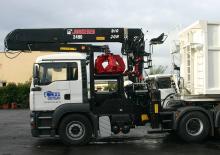 Hydraulic loading cranes Jonsered 2490-125 SR