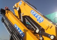 Hydraulic loading cranes Effer 250 3S CL