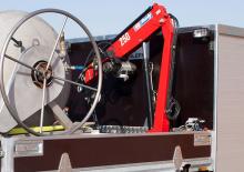 Hydraulic loading cranes HMF 250-T2