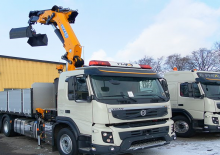 Hydraulic loading cranes Effer 255 2S