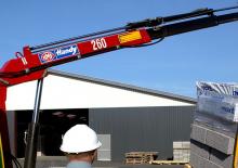 Hydraulic loading cranes HMF 260-T2