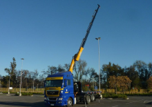 Hydraulic loading cranes Effer 265 6S