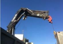 Hydraulic loading cranes Hiab 280-5