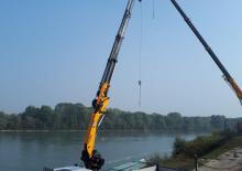 Hydraulic loading cranes COPMA 2000 280 B 3 HSE