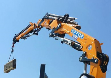 Hydraulic loading cranes Effer 30.600 3S