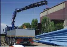 Hydraulic loading cranes PM 30025 SP J 502