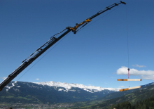 Hydraulic loading cranes Effer 305 6S