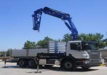 Hydraulic loading cranes Effer 315 6S