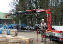 Hydraulic loading cranes Ferrari® 315 A2 