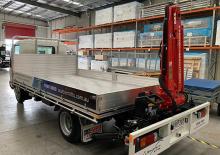 Hydraulic loading cranes Ferrari® 329 A1 