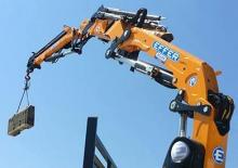 Hydraulic loading cranes Effer 33.600 5S