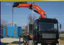 Hydraulic loading cranes PM 35022