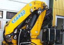 Hydraulic loading cranes Effer 370.00 4S 3S
