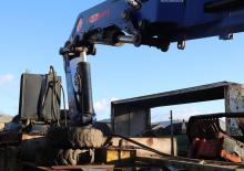 Hydraulic loading cranes PM 37025 SP J 903