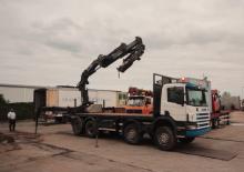 Hydraulic loading cranes Hiab 400-7