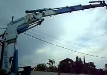 Hydraulic loading cranes Cormach 40400 E 8 F A.S.C. Plus