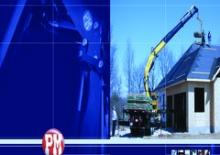 Hydraulic loading cranes PM 41025 S