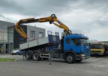 Hydraulic loading cranes Effer 430 3S