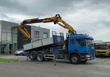 Hydraulic loading cranes Effer 430 4S