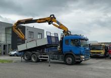Hydraulic loading cranes Effer 430 6S 3S