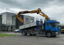 Hydraulic loading cranes Effer 430 6S