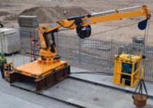 Hydraulic loading cranes Effer 44 N 2S