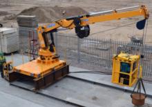 Hydraulic loading cranes Effer 44 N 5S