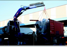 Hydraulic loading cranes PM 45027 SP