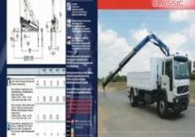 Hydraulic loading cranes PM 46024 SA