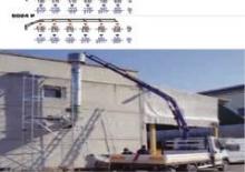 Hydraulic loading cranes PM 5023