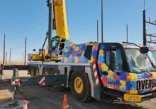 Hydraulic loading cranes Effer 535 9S