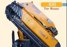 Hydraulic loading cranes COPMA 2000 630.8
