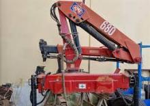 Hydraulic loading cranes HMF 683 K 2