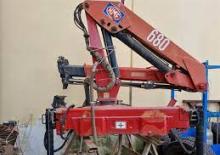 Hydraulic loading cranes HMF 683 K 4