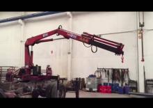 Hydraulic loading cranes Amco Veba 706 T 3 S